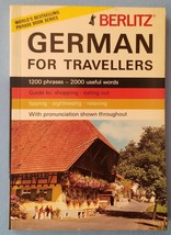 German for Travelers Travellers (Editions Berlitz, 1983) Paperback Book - $3.95