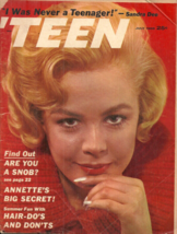 &#39;teen Magazine - July 1960 - Jimmy Clanton, Sandra Dee, Annette Funicello, More! - £47.19 GBP