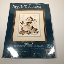 Needle Treasures "Blue Belle" M.J. Hummel Counted Cross Stitch Kit 8 x 10 Sealed - $30.00