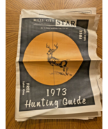 Miles City Star Montana Newspaper 1973 Hunting Guide Vintage 1970s Rare - $46.50