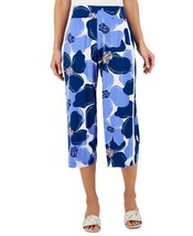 MSRP $60 Jm Collection Floral-Print Lounge Pants Navy Size Large - £16.33 GBP