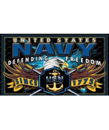  Navy Defending Freedom Cross Stitch Pattern NeedleWork***L@@K*** - $2.95