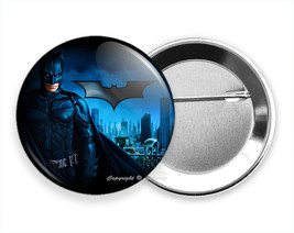Batman Dark Knight Super Hero Logo Gotham City Hd Pinback Button Badge Gift Idea - £9.56 GBP+