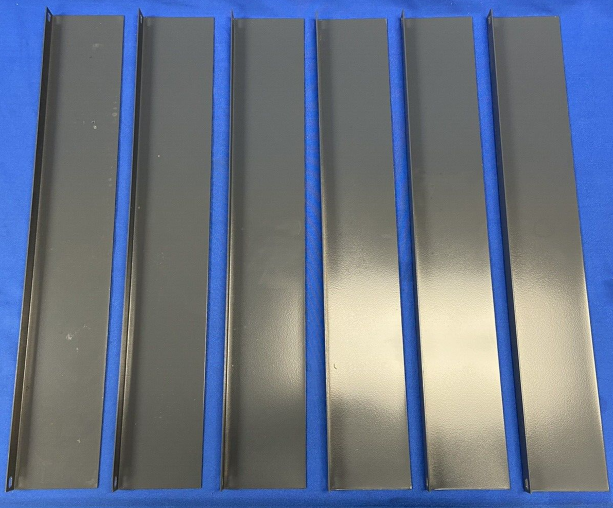 Edsal - Six 23.5&quot; x 3.75&quot;  Shelf Beams w/ Nuts &amp; Bolts  #880 # BCS 4850 - $19.79