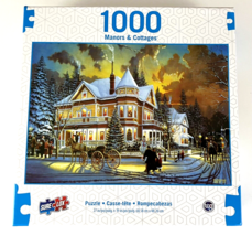 Sure Lox Manors &amp; Cottages Christmas At Great Grandpa&#39;s 1000 Piece Jigsa... - £3.89 GBP