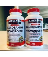 (Lot Of 2) Kirkland Advanced Glucosamine Chondroitin 1200 mg 220 Tabs Exp. 3/26 - $45.82