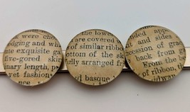 Vintage Book Inspired Magnet-Set of 3 - £11.18 GBP