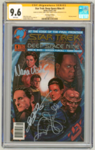 CGC SS 9.6 Star Trek DS9 #1 SIGNED Nana Visitor Terry Farrell &amp; Jeffrey Combs - £392.26 GBP