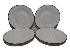 Lot 4 Corelle Callaway Green Ivy Replacement Dish Plate Saucer, 6&quot;  - £5.31 GBP