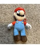 USED Nintendo Super Mario Kids Backpack Hanger W/ Zipper Pocket Plush To... - £3.90 GBP