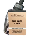 x2 Bath &amp; Body Works PALO SANTO +SAGE Wallflower Fragrance Oil Refill Bulbs - €13,77 EUR