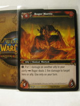 (TC-1594) 2008 World of Warcraft Trading Card #166/252: Roger Mortis - $1.00