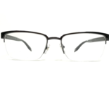 Versace Eyeglasses Frames MOD.1241 1264 Gunmetal Gray Half Rim 54-18-145 - $126.01