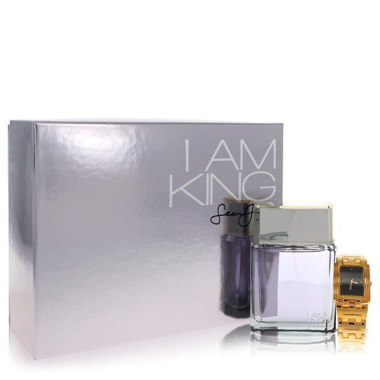 I Am King by Sean John Gift Set -- 3.4 oz Eau De Toilette Spray + Watch for Men - $89.10