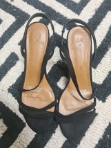 H&amp;M black Strappy Sandal For Women Size 5(uk) - $35.10