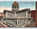 Federale Costruzione Chicago Illinois Il 1913 DB Cartolina M8 - $3.03