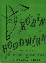 Robin Hoodwink Program Villanova College Turf and Tinsel Club 1953 - £39.62 GBP