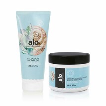 Fruits &amp; Passion&#39;s alo Body Care Duo Shower Gel &amp; Body Cream (Ocean Flower) - £21.15 GBP