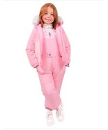 Spyder Boys Girls Snowsuit Pink 2-Piece Jacket Bib Pants Water-Resistant - $84.37 CAD