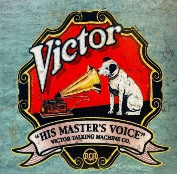 RCA Victor Vintage &quot;His Master&#39;s Voice&quot; Mens 1/4 Zip Fleece XS-4XL, LT-4XLT - £35.56 GBP+