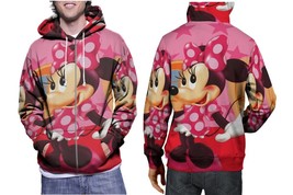 Cute Minnie Mouse Disney    Mens Graphic Pullover Hooded Hoodie - £27.79 GBP+