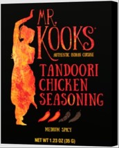 Mr. Kooks Tandoori Chicken Seasoning Medium Spicy Single 1.23oz Box- BB Nov 2023 - £4.70 GBP