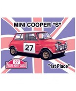 Mini Cooper &quot;S&quot;  Metal Advertising Sign - £13.32 GBP