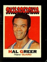 1971-72 Topps #60 Hal Greer Vgex 76ERS Hof *X85734 - £4.65 GBP