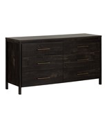Modern Java 6 Drawer Double Dresser - $791.20 CAD