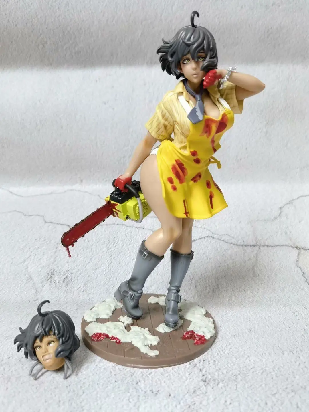Sacrifice 1974 leatherface bishoujo anime pvc action figure toy game statue collectible thumb200