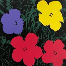 Andy Warhol Fleurs 11.73 Sunday B Petit Matin Sérigraphie Art - £226.92 GBP
