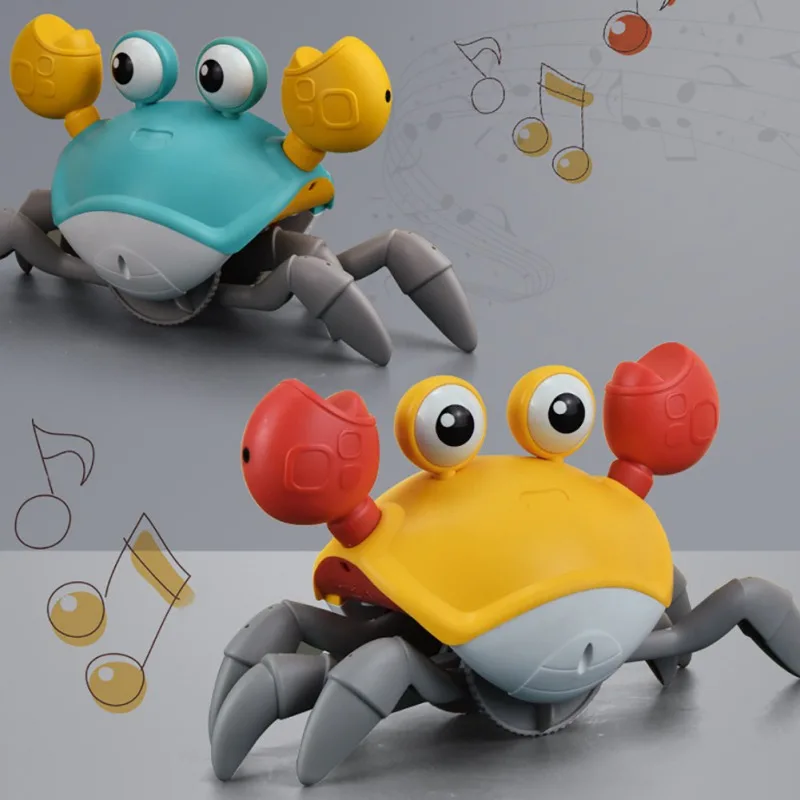 1Pcs Baby Early Education Toys Escape Crab Automatic Induction Obstacle Crawling - £17.06 GBP