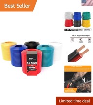 Complete 14 AWG Primary Wire Kit - 300 Feet of 100% Copper for Car Systems - $2,238.91 MXN