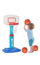 Toddler Basketball Hoop Height Adjustable Kids Hoop for Indoor &amp; Outdoor... - $23.39