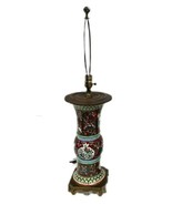 French Chinese Motif Pair of Lamps by Porcelaine De Paris Bronze Mounted  - $13,171.75 MXN