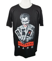 Joker Dead Mans Hand DC Comics Tee Shirt from Batman - Black T-shirt Large 2018 - £7.89 GBP