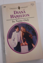 In name only by diana hamilton harlequin novel fiction paperback good - £4.64 GBP