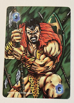 Marvel Overpower Power Cards 1996 Kraven 3 Intellect - £1.02 GBP