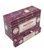 Satya Meditation Incense Sticks Natural Rolled Masala Fragrances Agarbat... - £16.63 GBP
