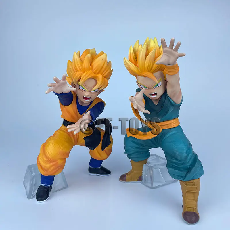 Anime Dragon Ball Z Son Goten Figure Super Saiyan Trunks Action Figures ... - $22.30+