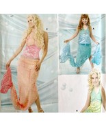 Halloween Costumes Simplicity Vintage Sewing 4043 2000 Mermaid Princess C50 - $40.83 CAD