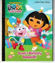 Dora&#39;s Birthday Surprise! (Dora The Explorer) Little Golden Book - £4.61 GBP