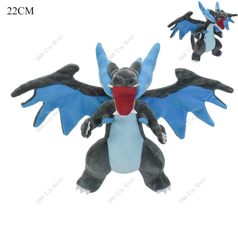 Mega Charizard X Exclusive Collection! Pokemon Garchomp Plush Doll - £14.20 GBP