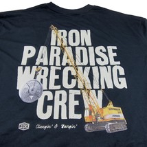 Under Armour Project Rock Wrecking Crew T-Shirt Mens Size XL Black Tee NEW - $34.95