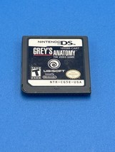 Grey&#39;s Anatomy: The Video Game Nintendo DS Game Cart Only Tested Works - $46.75