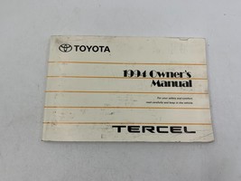 1994 Toyota Tercel Owners Manual Handbook OEM C03B44025 - $19.79