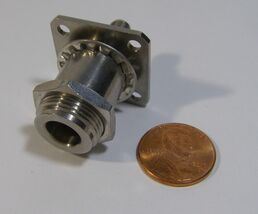 UNKNOWN BRAND SMA TO N-TYPE BULKHEAD ADAPTER A-36 - $8.99