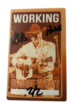 GEORGE STRAIT 02/02/2018 Tour T-Mobile Arena Las Vegas WORKING Backstage... - $23.75