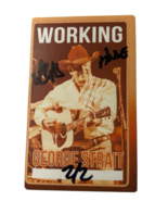 GEORGE STRAIT 02/02/2018 Tour T-Mobile Arena Las Vegas WORKING Backstage... - €20,46 EUR