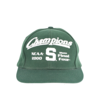 Vintage Michigan State University Basketball 2000 National Champs Snapback Hat - £27.25 GBP